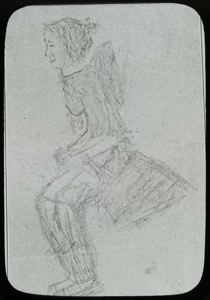 Image: Drawing of South Greenland Woman